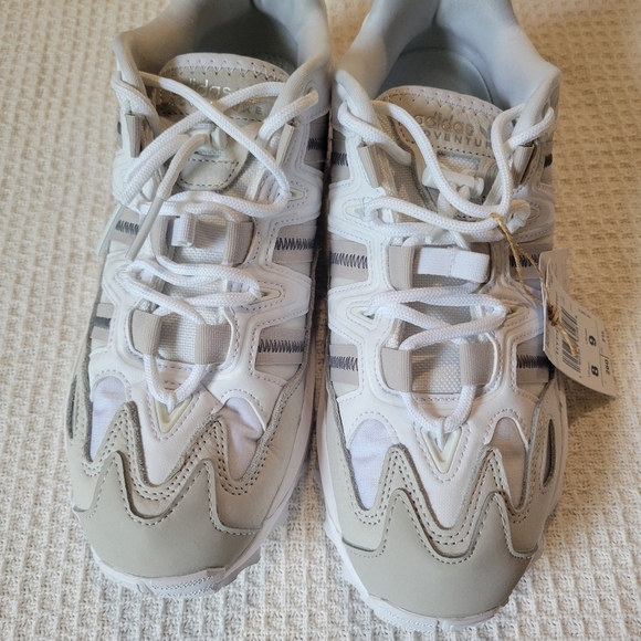 ADIDAS White and Silver Sneakers - Picture 12 of 16